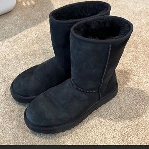 Classic Black Uggs Size 7